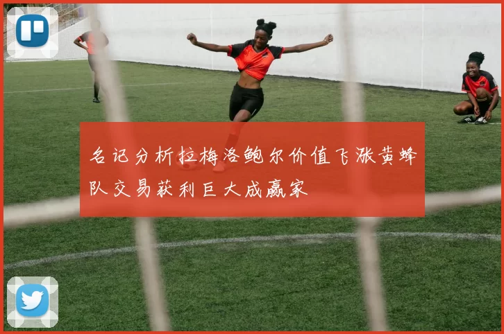 名记分析拉梅洛鲍尔价值飞涨黄蜂队交易获利巨大成赢家